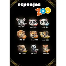 Esponja De Banho Kit 3 Und Infantil Divertida Bebe Bichinhos Zoo Evol Clean Macia E Grande
