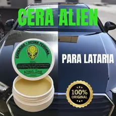 Cera Automotiva Carnauba Alien Ind Espelhamento Cerâmico Polimento Tira Riscos e Queimado do Sol