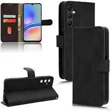 Capa Carteira em Couro Galaxy A15 5G com Porta Cartão e Fecho Magnetico Case