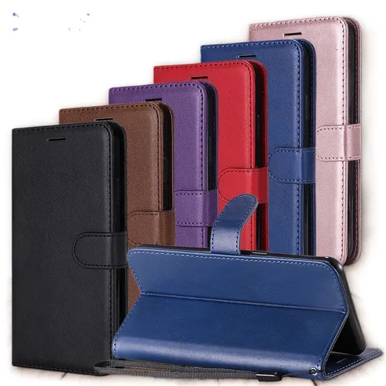 Capa Carteira Samsung Galaxy A07 2025 em Couro com Porta Cartão e Fecho Magnetico Case Flip