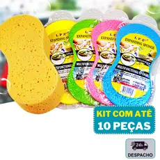 Esponja Bucha Lavar Carro Moto Limpeza Automotiva