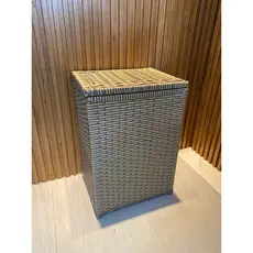Kit 2 Roupeiros Cestos De Roupas Fibra Sintética 42x33x60 80 litros Cesto Organizador