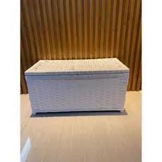 Baú Cesto Para Roupas/Brinquedos Fibra Sintética 60x30x30
