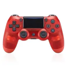 Controle USB Com Fio Estilo DualShock 4 para PS4, PC e Notebook | Gamepad Ergonômico com Vibração e Cabo Incluso