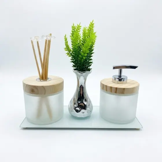 Kit Lavabo Premium Leitoso