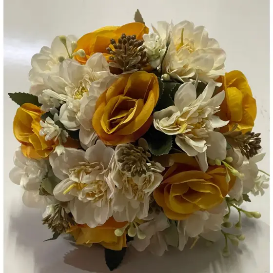 Buquê de peônia com 15 flores