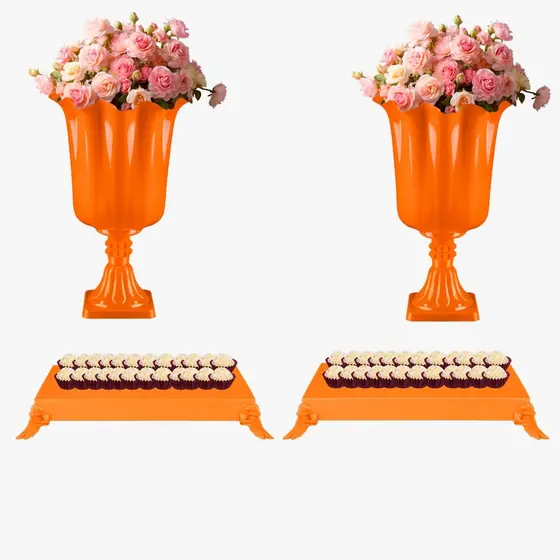Kit Completo De Bandejas Para Sua Mesa de Festa com Estilo