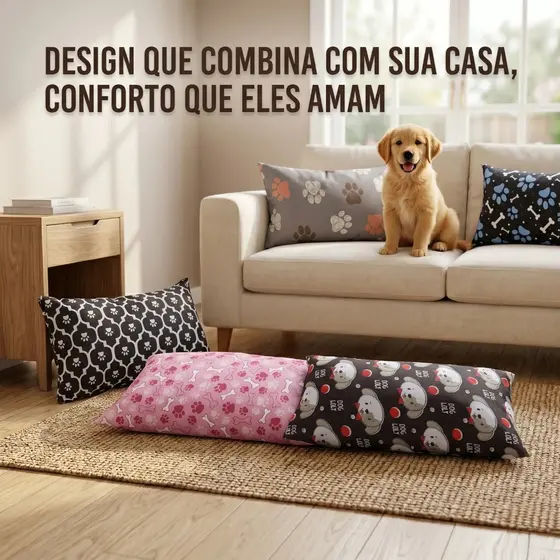 Travesseiro para Caes e Gatos Almofada Pet