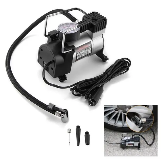 Compressor de ar portátil-bomba de ar para carro, 150psi, 12v, mini compressor de ar, bomba elétrica de 12v,