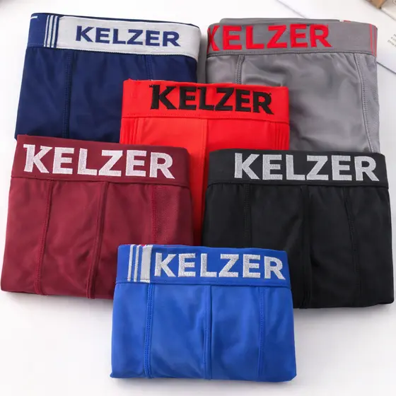Kit 5 Cueca Boxer Box Criança Infantil Juvenil Lisa Masculino Cores Variadas 2 a 14 Anos