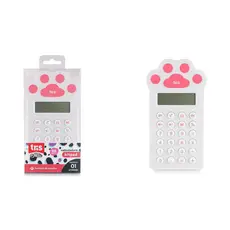 Calculadora de Bolso Holic Pets Tris Animais Escolar Papelaria Infantil Fofinha Presente Criança