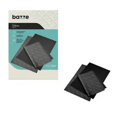 Carbono Papel Preto – A4 – Caixa c/ 100 Folhas – Bazze (Uma Face)