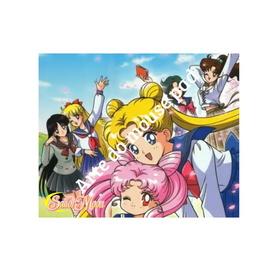 Mouse Pad Sailor Moon Personalizado Nome Usagi Senshi Anime Otaku Gamer Presente Nostalgia