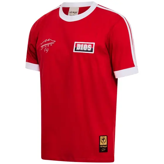 Camisa Argentino Juniors Retrô Maradona Masculino Oficial