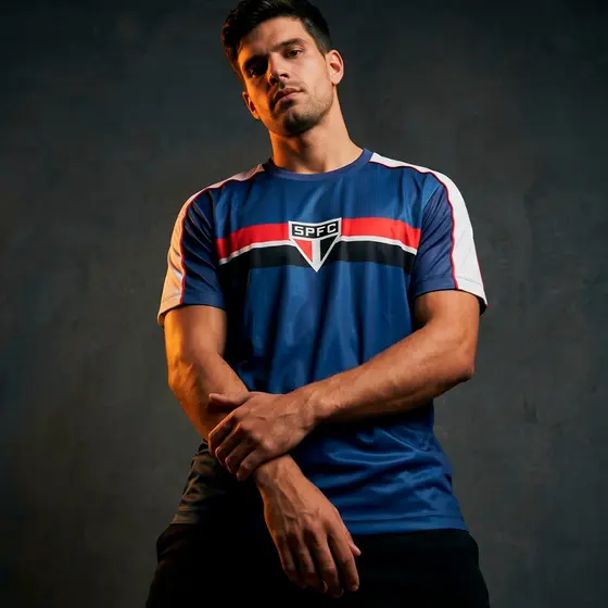 Camisa São Paulo Desejo Azul Marinho Oficial