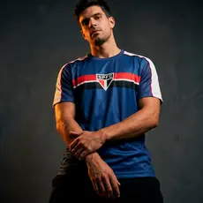 Camisa São Paulo Desejo Azul Marinho Oficial