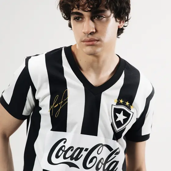 Camisa Botafogo Maurício 1989 Liga Retrô Masculina Oficial