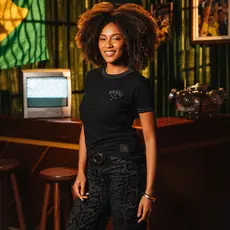 Camisa Brasil All Black Feminina Oficial