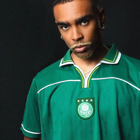Camisa Palmeiras Retrô 1999 Libertadores Verde Masculina Oficial