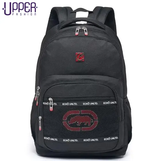 Mochila Masculina Grande Reforçada Escolar Original Preta