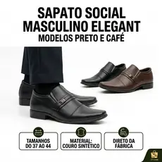 Sapato Social Masculino Oxford Preto RGK Detalhe Metal Confortável Casamento Festa Igreja Luxo Profissional Trabalho Top