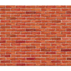 Papel de Parede PREMIUM Decorativo 5 M X 45CM Tijolo vermelhoTijolinho Rustico 3D Auto Adesivo