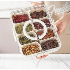 Organizador De Geladeira Kit Potes Hermeticos Escorredor Multiuso Cozinha Organizador Carnes Legumes