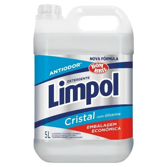 Detergente 5 Litros Cristal Limpol