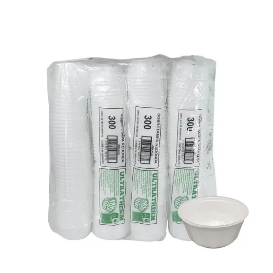 Pote de Isopor 300ml MR300 Ultratherm com 400 unidades (Sem Tampas)