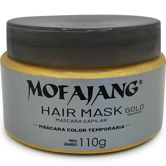 Mofajang Cera De Coloração Temporária - Mascara De Pintura 110g GOLD