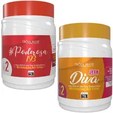 MÁSCARA S.O.S DIVA + PODEROSA CRESCIMENTO E HIDRATAÇÃO – TRÓIA HAIR 1KG