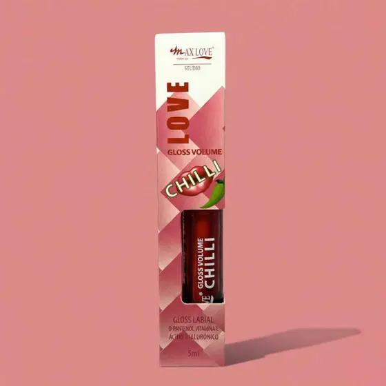 Gloss Labial Volumoso Chilli Cor 80 - Max Love