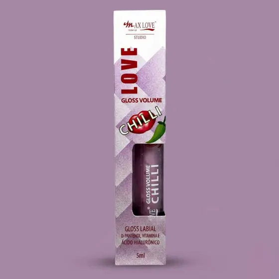Gloss Labial Volumoso Chilli Cor 76 - Max Love