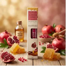 Glow Love Lip Balm Gloss com Mel de Abelha + Romã - Max Love