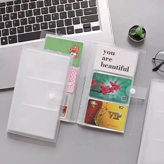 Livro De Cartão De Visita Com 120 Slots Álbum De Fotos Polaroid De 3 Polegadas Pasta De Armazenamento De Bilhete
