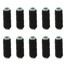 10 Rolos Fio Laxtex Elástico 10m São José 0,8mm Cor Preto ou Branco
