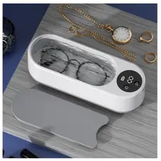 Limpador Ultrassônico  de Joias Óculos Bijuterias E Pincel de Maquiagem USB Recarregável.
