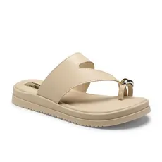 SANDÁLIA FEMININA MISSISSIPI CONFORTO DEDO MACIA FLATFORM