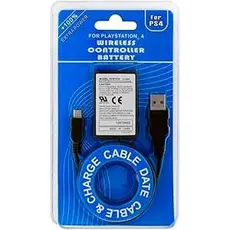1 Kit  Bateria Controle 4 Ps4 Dualshock 2000Mh 3,7Vv Cabo