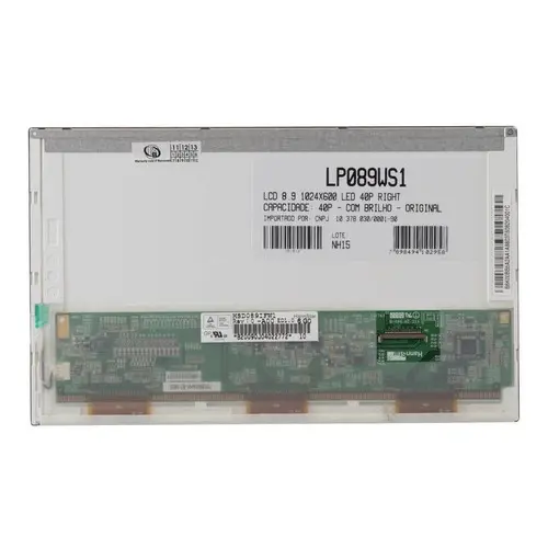 Tela 8.9" Led N089L6-L02 REV.C1 para Notebook