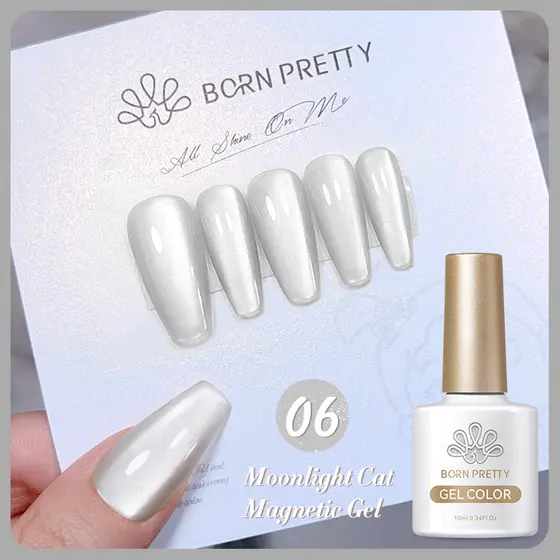 BORN PRETTY 7ml Gel Magnético De Gato De Unhas De Esmalte