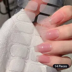 BORN PRETT 14 Dicas Adesivos De Unhas Flores Adesivo Capa Completa Prego Envolve DIY Manicure Arte Decal