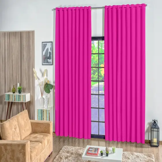 Cortina Rafaella 2,00 x 1,80 pink
