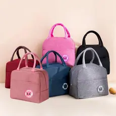 Bolsa Térmica de Mão Lancheira Marmita Viagem Piquenique
