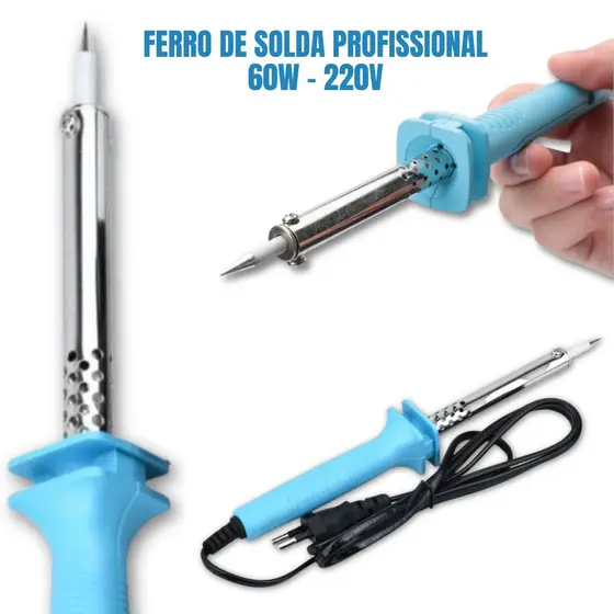 Ferro de Solda 60W 220V Profissional HB-560