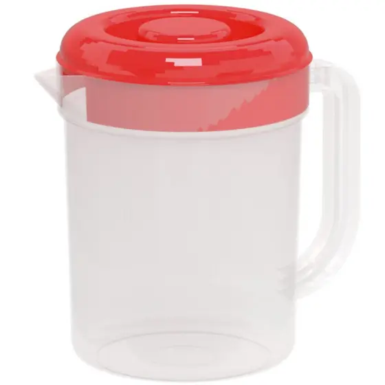 Jarra com Tampa 2L Nitron para Uso Doméstico Casa Organizada Prático e Funcional