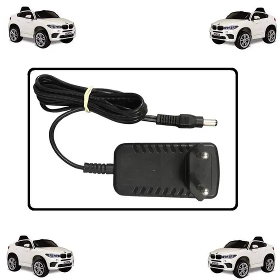 Carregador 6v Para Mini Carro Elétrico da Bandeirantes BMW X6