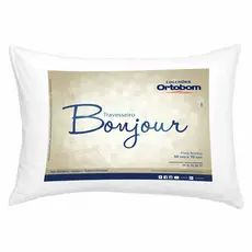Travesseiro Bonjour Ortobom Padrão 70 x 50 cm Macio Antialérgico
