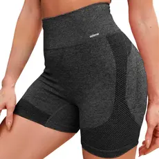 Shorts Selene Empina Levanta Bumbum Academia Fitness Sem Costura Sem Transparência Cintura Alta