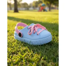 Babuche Tênis Infantil Leve Antiderrapante Star Com Cadarço Calce Fácil Moda Masculino e Feminino